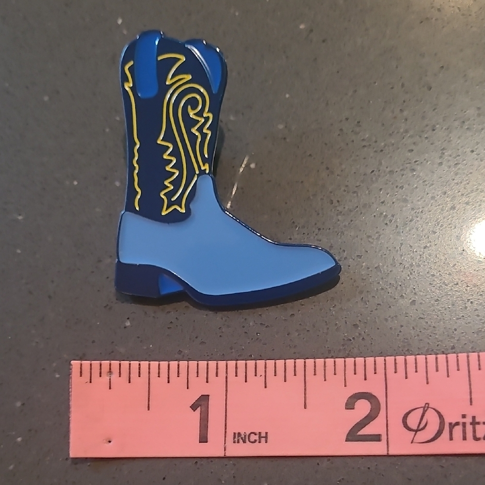 Cowboy Boot Ennamel Pin